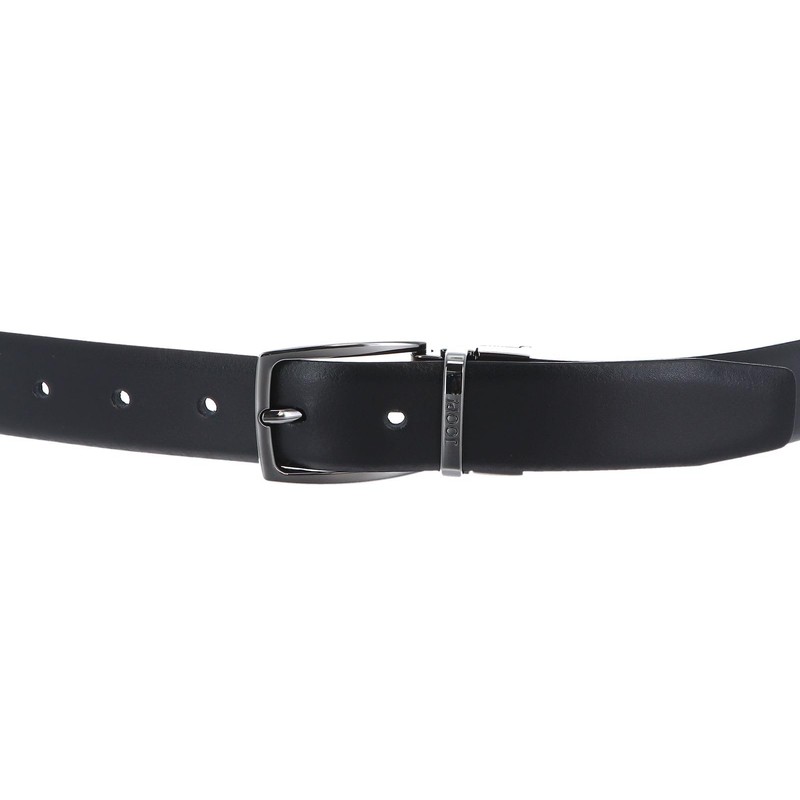 Joop! Men's Leather Belt Reversible Belt Black/Blue 7934, Black-cognac