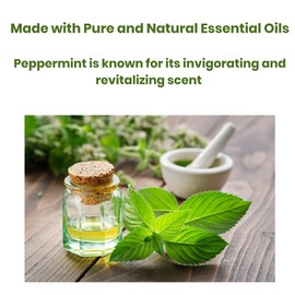 Absolute Green Air Freshener Room Spray, Covers Odors, Non-Toxic, Safe around Kids +Pets, Natural Peppermint Scent 4oz (Pack of 1)