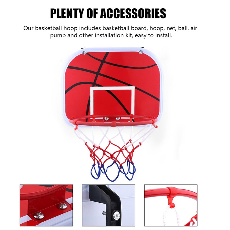 Hanging Mini Basketball Netball Hoop For Indoor Outdoor Kids Game