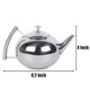 Stovetop Kettle 1.5 L Stainless Steel Kettle,Equipped with Heat Resistant