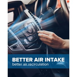 PHILTOP Cabin Air Filter,Replacement for CF12776, 2019-2023 Ranger Cabin Filter with Activated Carbon Filter Up Dust Pollen Odor