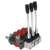 kimllier Hydraulic Directional Control Valve 3 Spool 13GPM 3600PSI BSPP