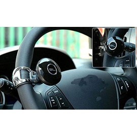 Vehicle Steering Wheel Spinner Knob - Classic Premium Quality Steering Wheel Spinner with Power Handles Universal Fit