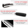 FSTURIOS Lug Wrench Wheel Wrench, Telescoping Lug Wrench with 17/19mm