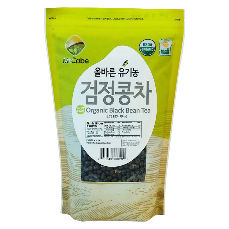 McCabe Organic Tea, 1.5-Pound (3-Pack) (Corn Tea, Black Bean Tea,