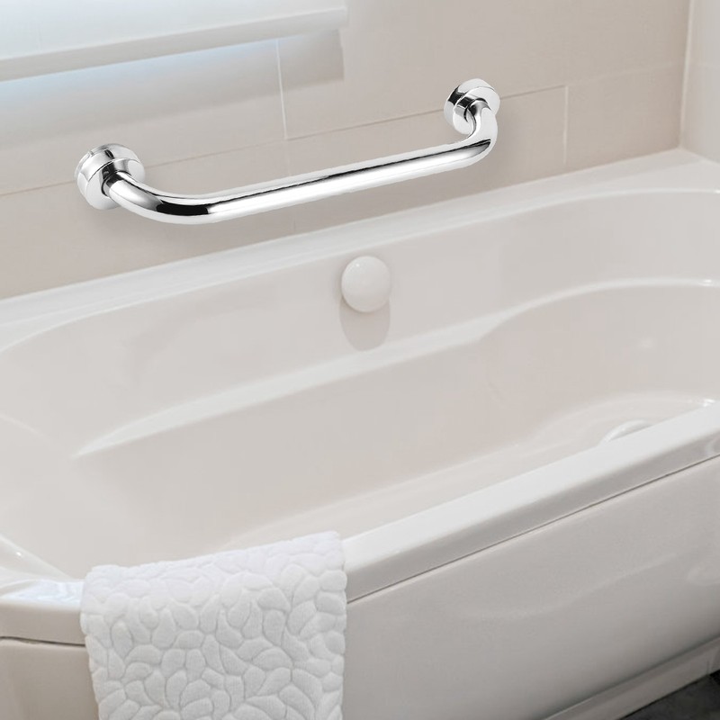 42.5cm Stainless Steel Bathtub Hand Bar Handle Armrest Accessories for