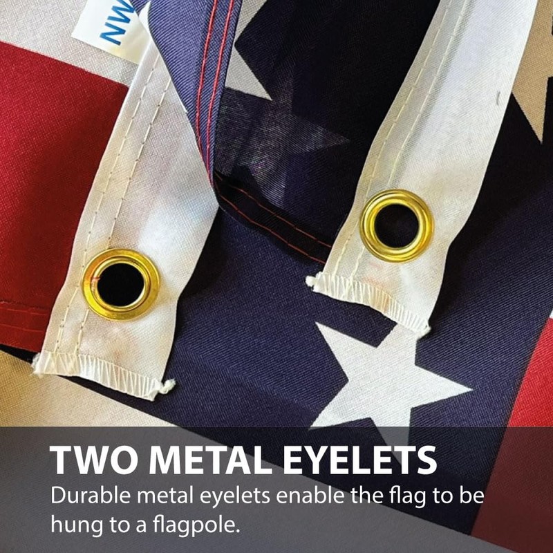 NWFlags Outdoor Heavy USA Flag 5ft x 3ft 110d Polyester