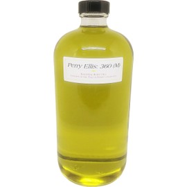 Perry Ellipse: 360 - Type For Men Scented Body Oil Fragrance [Regular Cap - Gold - 32 oz.] - ID#23876