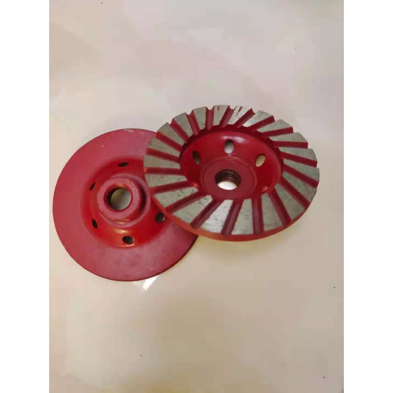 Roxx Tools 4 Inch Diamond Turbo Cup wheel 3 PIECE