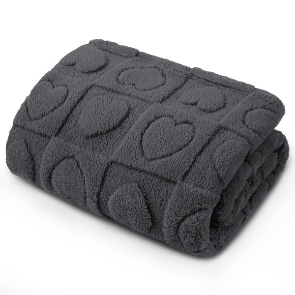 Luciphia Small Dog Blanket Washable Pet Bed Cover Soft Fluffy