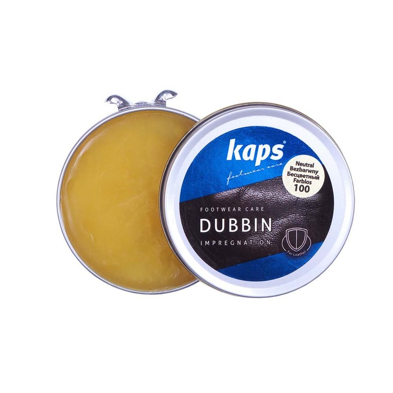 Kaps Quality Shoe Dubbin Wax, Nourishment And Waterproofing For Leather,