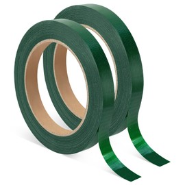 GCVOPTON 2 Roll Green Floral Tape, 1/2inch Wide Florist Tape Waterproof, Flower Wrap Tape Adhesive for Fresh Flowers Artificial Flowers Arrangements Crafts, Wedding Bouquet Florist Supplies