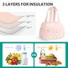 Veki Lunch Box for Women Men, Cute Reusable Insulated Lunch