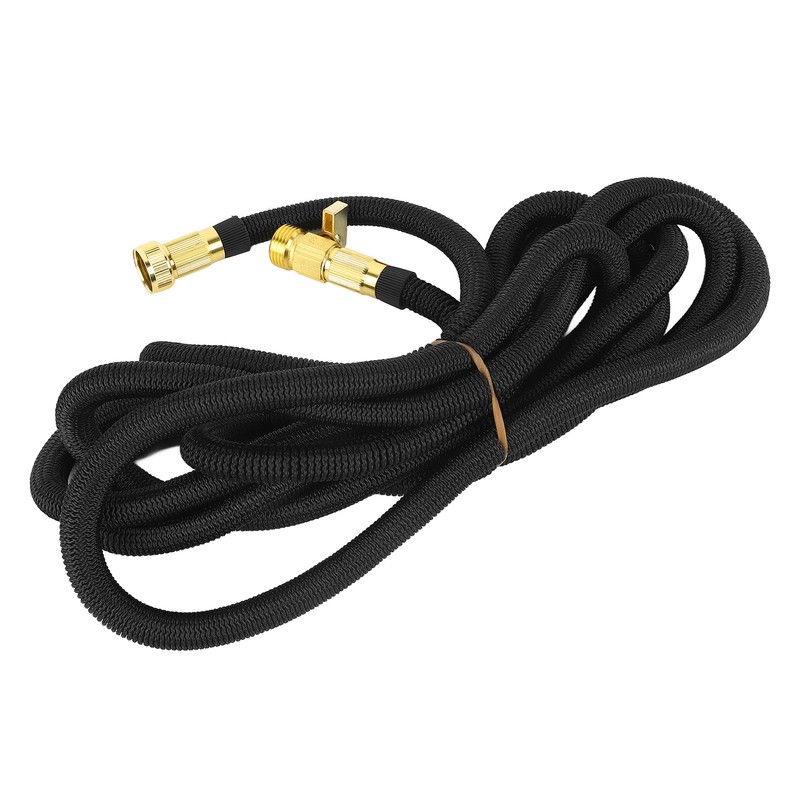 Expandable Garden Hose with Sprayer 49.2ft TPE Automatically Retractable Flexible