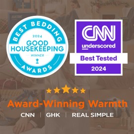 Bedsure Electric Blanket Full Size - Soft Ribbed Flannel Heated Blanket with 6 Heat Settings, 10 Time Settings, 8 hrs Timer Auto Shut Off, Warm Gift for Grandma (72x84 inches, Black)