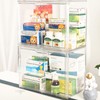 QISHENG Large capacity transparent for household use drug stockpile storage