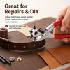 Leather Hole Punch Pliers for Belts & Crafts – 6-Position