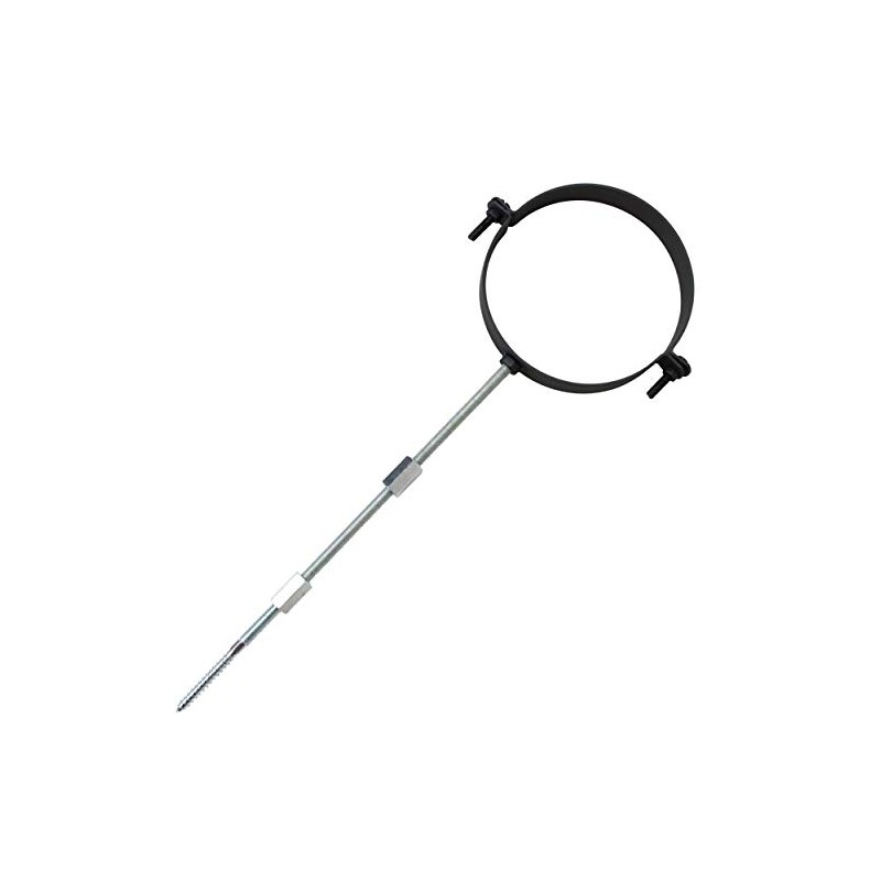 LANZZAS Flue Pipe Holder Set/Pipe Clamp – for Diameter 130