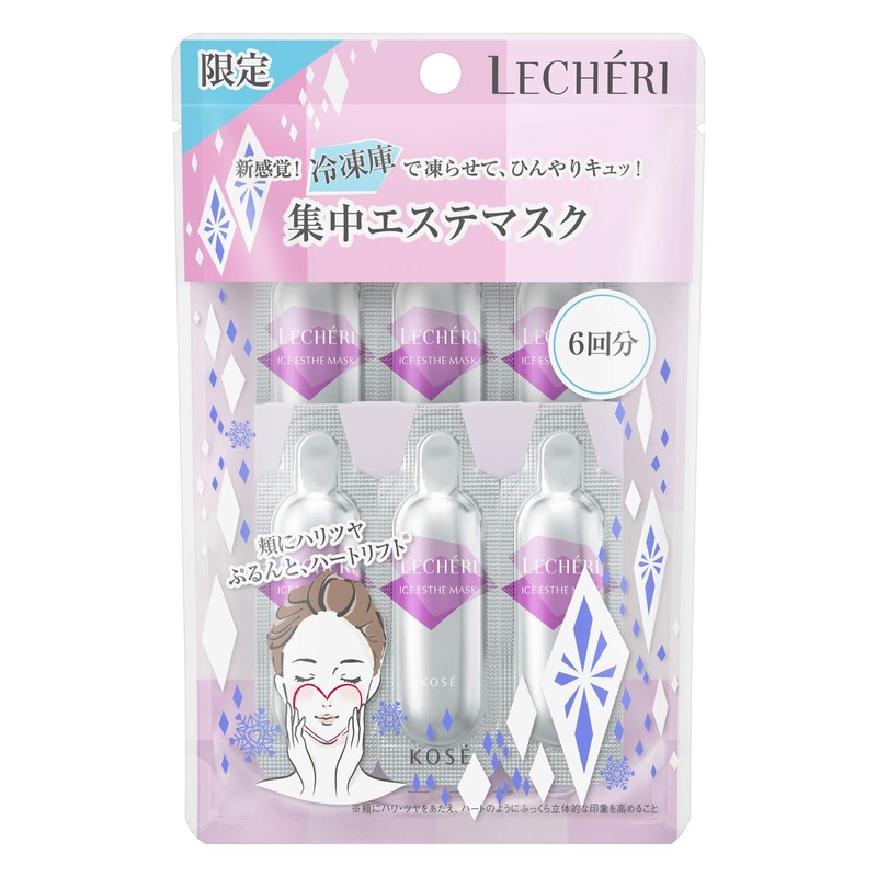 LECHERI Ice Aesthetic Mask, Serum, 0.6 fl oz (1.8 ml)