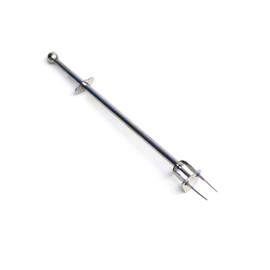 RSVP International Endurance Kitchen Collection Condiment Utensils, 8.25 x 0.87 x 0.87", Long Reach Pickle Fork