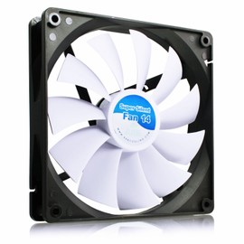 AAB Cooling Super Silent Fan 14 - Silent and Efficient 140mm Fan with 4 Anti-vibration Pads | CPU Fan | Silent Case Fan | PC Fan 140mm | 12V
