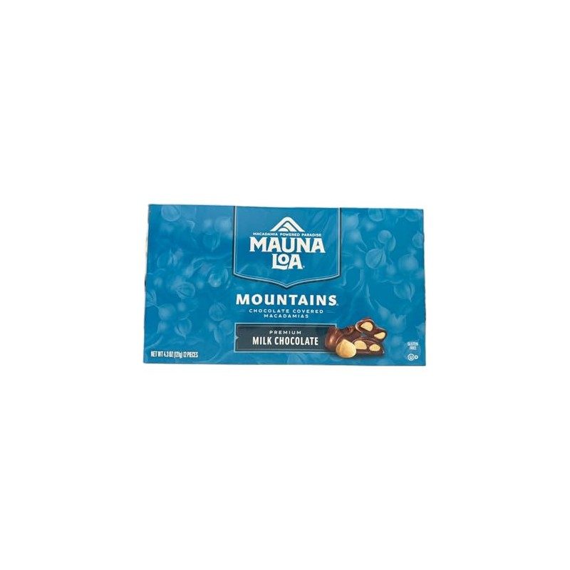 Multi Pack Mauna Loa Mountains Chocolate Covered Macadamia Nuts (3-5oz