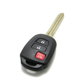 OEM Electronic 3-Button Remote Head Key Fob Compatible with Toyota (FCC ID: GQ4-52T)