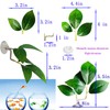 AncBace Fish Leaf Pad Fish Tank Accessories Aquarium Décor Simulating
