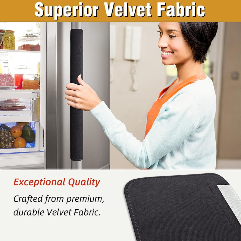 Refrigerator Door Handle Covers, Set of 5, Non-Slip Appliance Handle