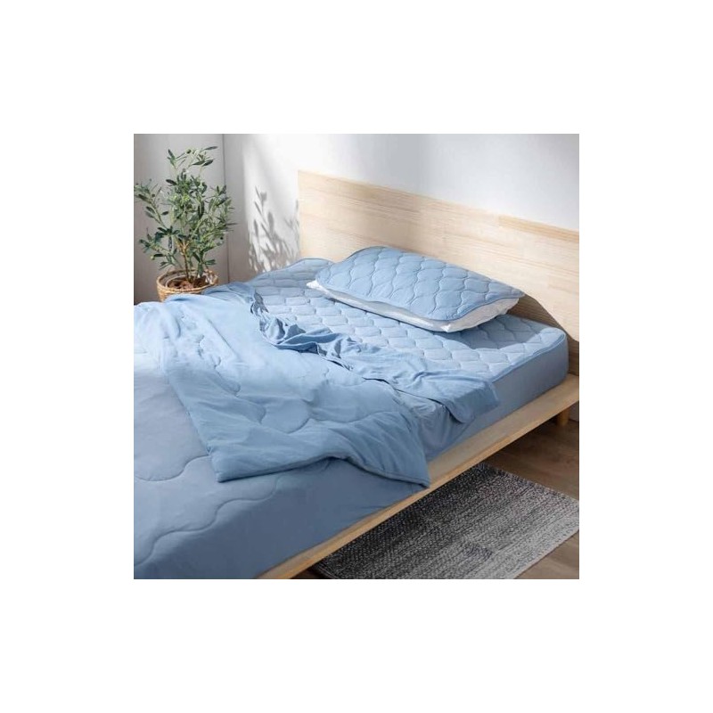 Iris Ohyama BXS-NS3-S 2-Piece Set of 2 Fitted Sheets, Single