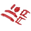 RC 1/18 Bumper Replacement Aluminum Alloy RC Front Rear Bumpers