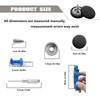 60PCS Car Roof Headliner Repair Kit, Auto Roof Snap Rivets