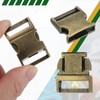PATIKIL Metal Buckle, 4 Pack Quick Side Release Clips for