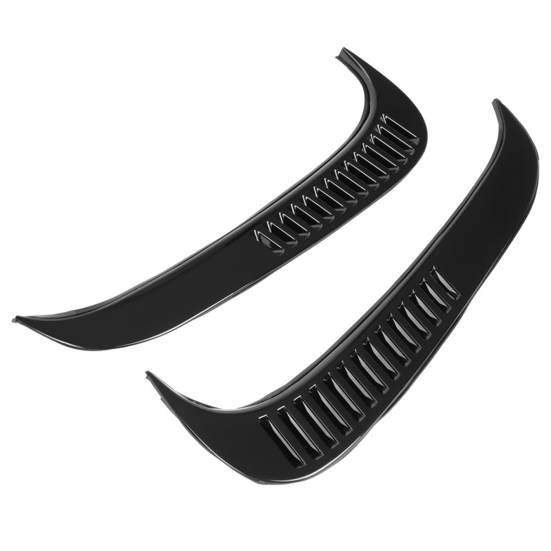 HECASA Rear Side Louver Window Vent Compatible with 1991-1998 Lexus