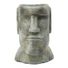 A and B Home 8.9" H Gray Cement Indoor Outdoor