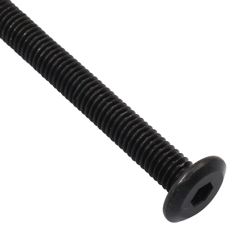 Jiozermi 12 Pcs M6 x 55mm Hex Socket Head Screws