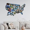 RV Map of States Visited: 2PCS RV State Sticker Travel