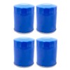 4-Pack 15241-32093 Heavy-Duty Spin-On Oil Filter with 20×1.5 mm thread