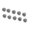 10PCS Black Coating Carbide Inserts Round CNC Turning Milling Inserts