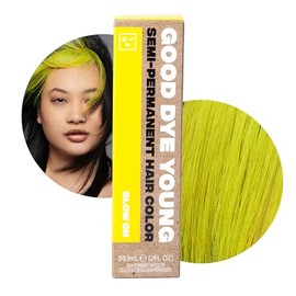Good Dye Young- ¡TINTE PARA CABELLO AMARILLO VERDADERO! Nuestro tinte para cabello semipermanente Good Dye Young combina pigmentos de calidad profesional con una fórmula acondicionadora no tóxica que