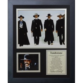 Legends Never Die Tombstone Framed Photo Collage, 11x14-Inch, (16071U)