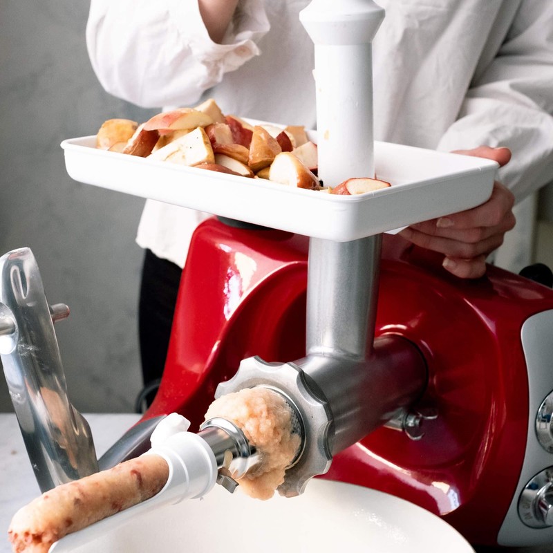 Ankarsrum 930.900.033 Mixer- und Küchenmixer-Zubehör, Edelstahl, Weiß, Metall, Kunststoff, AKM