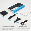 AMANKA Bluetooth Adapter Audio 5.0 Bluetooth Transmitter Empfänger 2 in