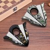 CIGARWONG Cigar Cutter Guillotine Stainless Steel Double Blade Mini Cutter