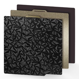 Tofelf 3D Printer PEI Sheet for BambuLab X1/X1 Carbon Heated Bed, Spring Steel Building Plate, 257.5 x 257.5 mm, Spring Steel PEO+PEI Spring Steel Plate for Bambu Lab X1, X1C, P1P, P1S 3D Printer