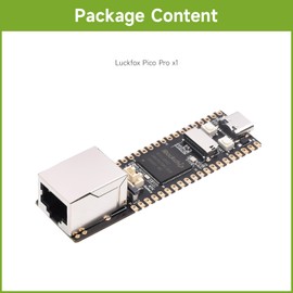 Waveshare Luck-fox Pico Pro RV1106 Linux Micro Development Board, Integrates Arm Cortex-A7/RISC-V MCU/NPU/ISP Processors 128MB Memory
