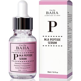 Sérum Facial de Péptidos CosDeBAHA  Organic Complex Peptide Face Serum, Anti Aging  Anti Wrinkle, 1 Oz                                                
