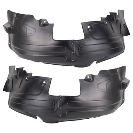 TRQ TRQ Front Inner Fender Liner Set Compatible with 2010-2013 Hyundai Tucson HY1248121 HY1249121