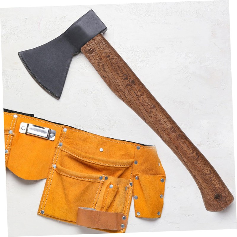 SHINEOFI Axe Handle Replacement Carbonized Acutissima for Hatchet and Camp