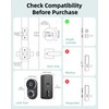 Onemake Keypad Fingerprint Smart Door Lock, Keyless Entry Door Lock
